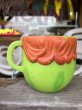 画像3: 70s Vintage Funny Face Mug With It Watermelon (B447) (3)