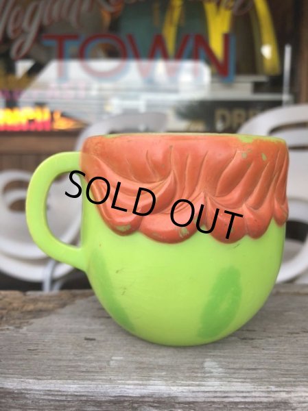 画像3: 70s Vintage Funny Face Mug With It Watermelon (B447) (3)