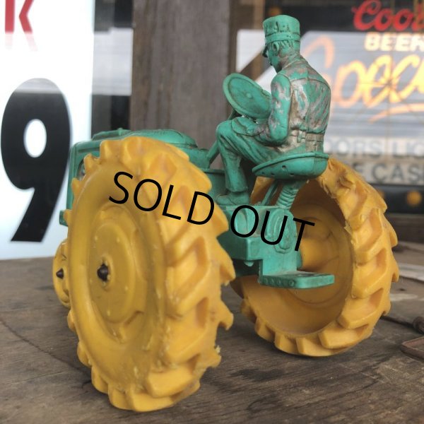 画像3: 50s Vintage Auburn Rubber Tractor toy (B452) (3)