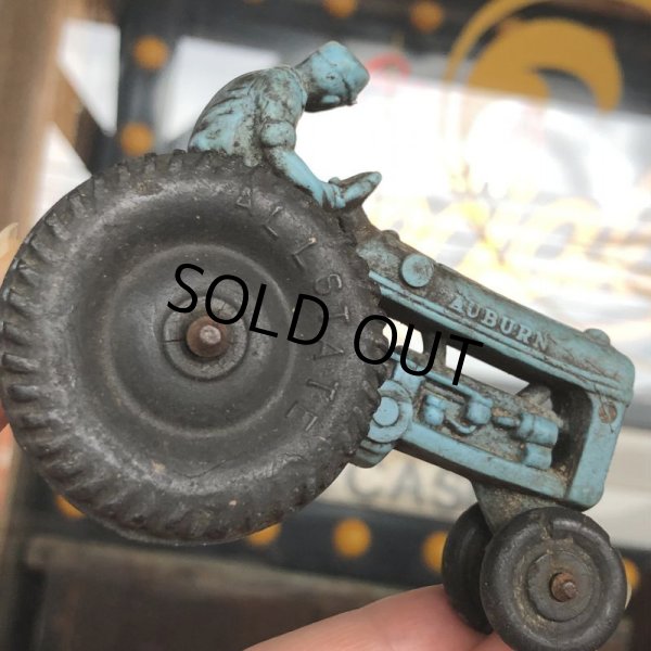 画像5: 50s Vintage Auburn Rubber Tractor toy (B453) (5)