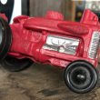 画像8: 50s Vintage Rubber Tractor toy (B455) (8)