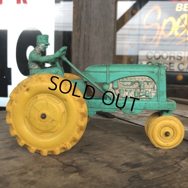 画像5: 50s Vintage Auburn Rubber Tractor toy (B452) (5)