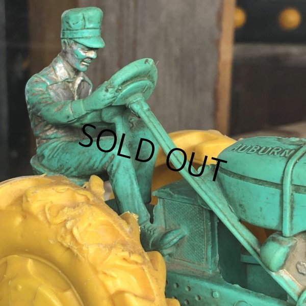 画像8: 50s Vintage Auburn Rubber Tractor toy (B452) (8)