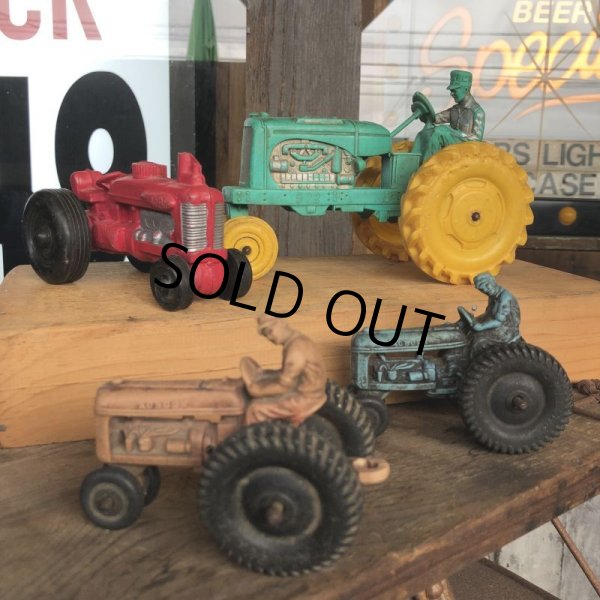 画像11: 50s Vintage Auburn Rubber Tractor toy (B454) (11)