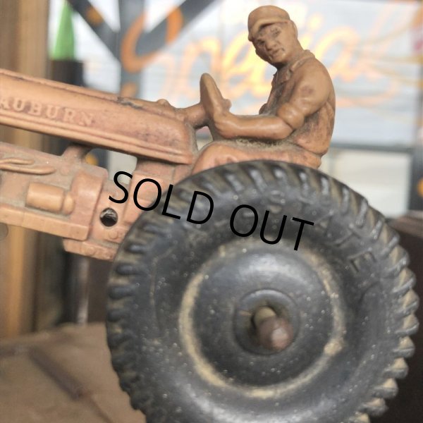 画像9: 50s Vintage Auburn Rubber Tractor toy (B454) (9)