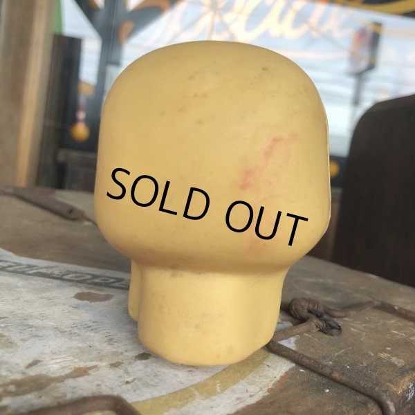 画像4: Vintage Halloween Decoration Skull Blow Mold Plastic Lamp Head (B459) (4)