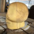画像5: Vintage Halloween Decoration Skull Blow Mold Plastic Lamp Head (B463) (5)