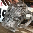 画像4: Vintage TRASURE ISLAND Pirate Skull 3D Mug (B464) (4)