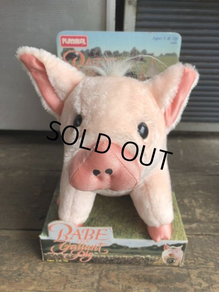 画像6: Vintage Babe Movie The Gallant Pig Plush Doll (B468) (6)