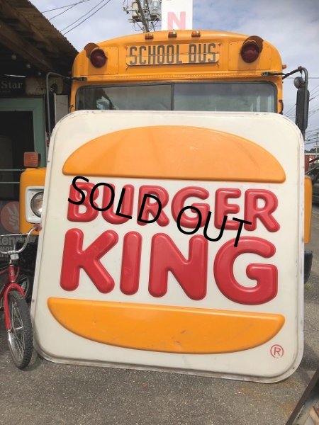 画像9: Vintage Burger King Old Logo Outdoor Sign Super Big Size!!! (B469) (9)