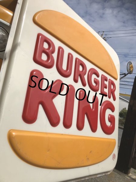 画像5: Vintage Burger King Old Logo Outdoor Sign Super Big Size!!! (B469) (5)