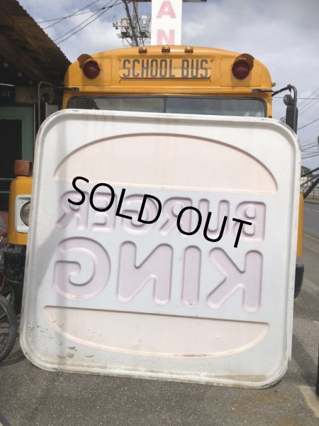 画像8: Vintage Burger King Old Logo Outdoor Sign Super Big Size!!! (B469) (8)