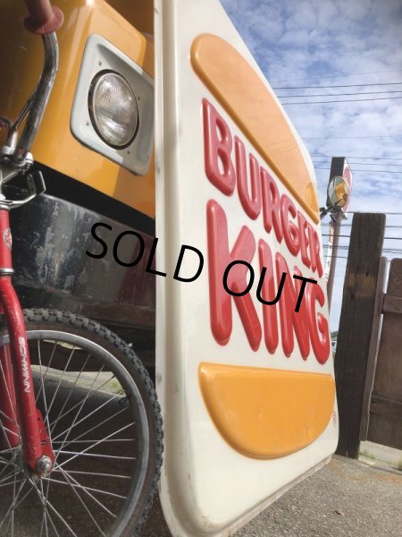 画像4: Vintage Burger King Old Logo Outdoor Sign Super Big Size!!! (B469) (4)