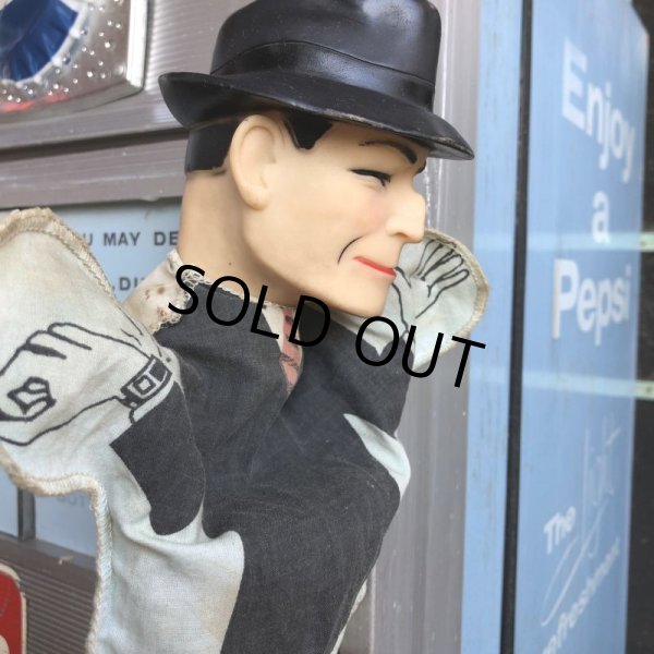 画像4: 60s Vintage Ideal Hand Puppet The Dick Tracy Show Dick Tracy (B474) (4)