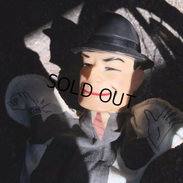 画像9: 60s Vintage Ideal Hand Puppet The Dick Tracy Show Dick Tracy (B474) (9)