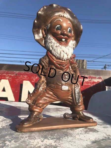 画像9: Vintage Nugget Sam Ceramic Statue (B475) (9)