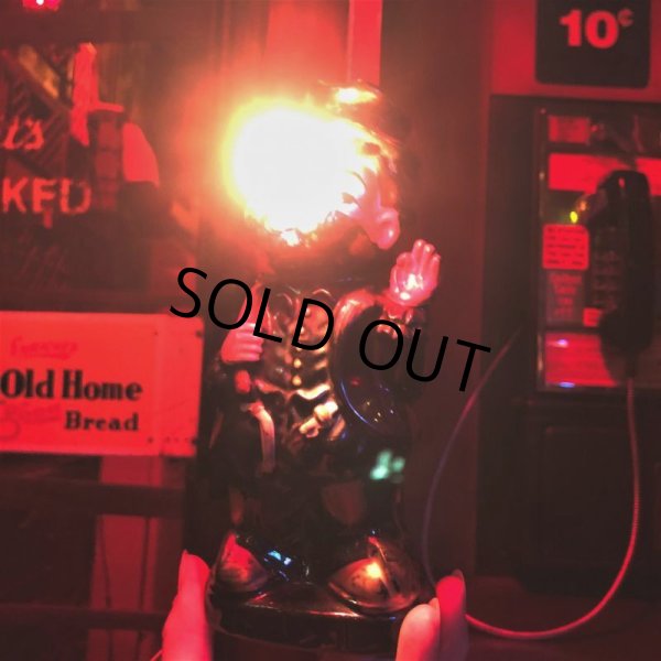 画像11: Vintage 50s Hobo Drunk Man Bar Lamp (B476) (11)