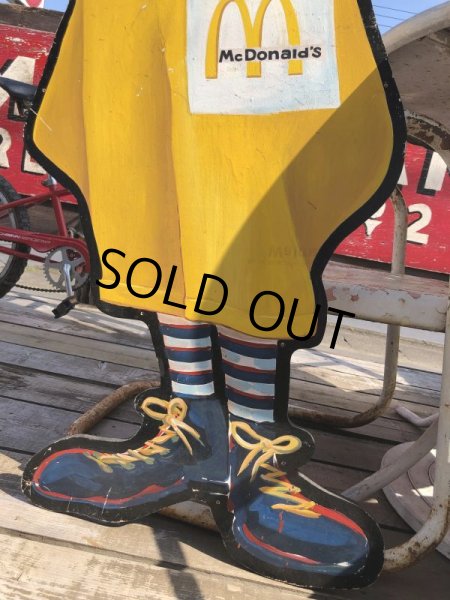 画像4: Vintage McDonald U.S.A Ronald McDonald Wooden Sign Very HARD TO FIND!!!!! (B477) (4)