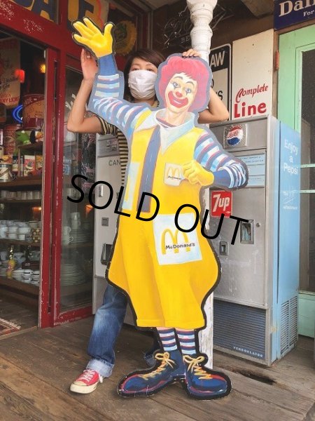 画像8: Vintage McDonald U.S.A Ronald McDonald Wooden Sign Very HARD TO FIND!!!!! (B477) (8)