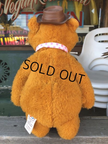 画像2: 70s Vintage FP Muppets Fozzie Bear Plush doll (B481) (2)