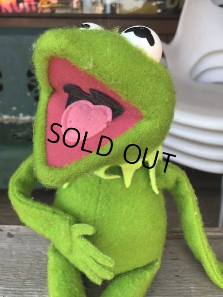 画像4: 70s Vintage FP Muppets Kermit the Frog Plush doll (B479) (4)