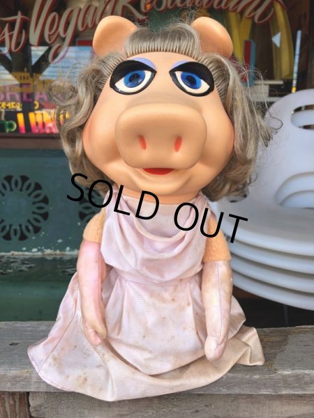 画像14: 70s Vintage FP Muppets Miss Piggy Puppet doll (B482) (14)