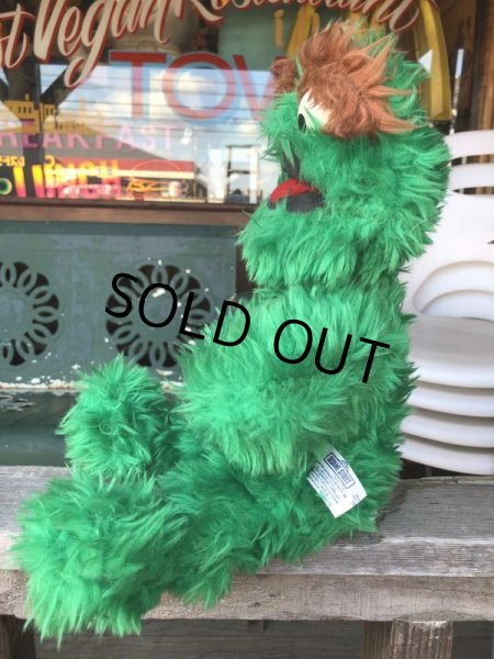 画像3: 70s Vintage Knickerbocker Sesame Street Oscar Plush Doll 45cm (B485) (3)