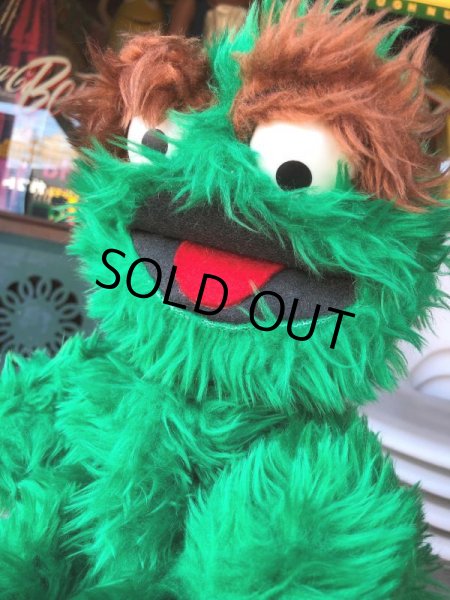 画像6: 70s Vintage Knickerbocker Sesame Street Oscar Plush Doll 45cm (B485) (6)