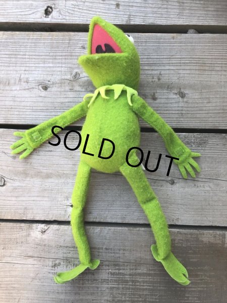 画像7: 70s Vintage FP Muppets Kermit the Frog Plush doll (B479) (7)