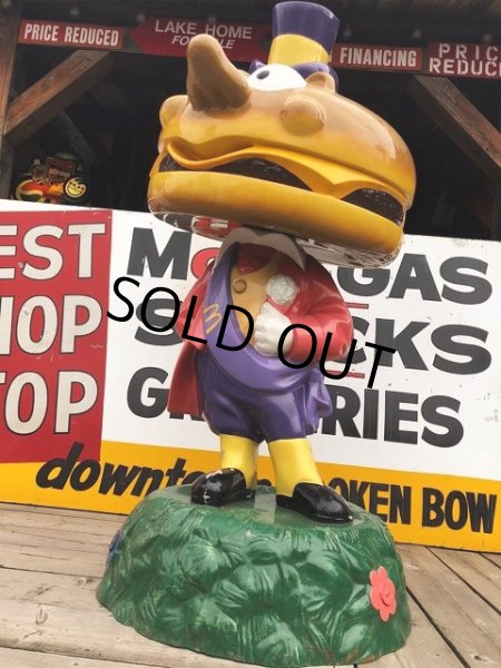 画像10: Vintage Mcdonald's Playland Mayor McCheese Statue (B490） (10)