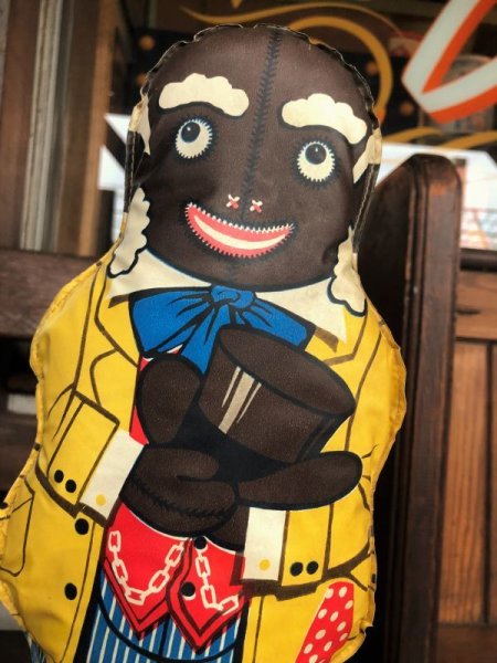 画像6: 40s Vintage Aunt Jemima Advertising Oil Cloth Doll Set (B489)  (6)