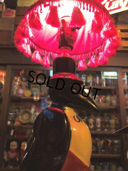 画像16: 50s Vintage Advertising Old Crow Whiskey Lamp (B494)  (16)