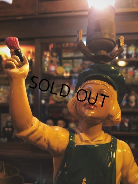 画像17: 40s Vintage Dutch Boy Paint Lamp (PJ627) (17)
