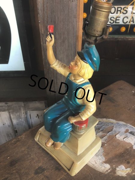 画像9: 40s Vintage Dutch Boy Paint Lamp (PJ627) (9)
