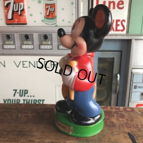 画像9: Vintage Disney Plastic Bank  Mickey Mouse (B497) (9)