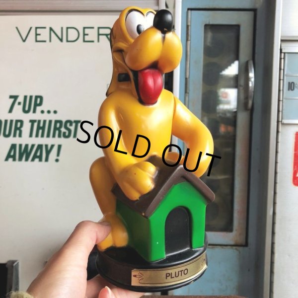 画像9: Vintage Disney Plastic Bank  Pluto (B495) (9)