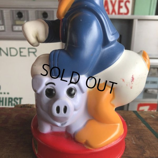 画像5: Vintage Disney Plastic Bank  Donald Duck (B496) (5)