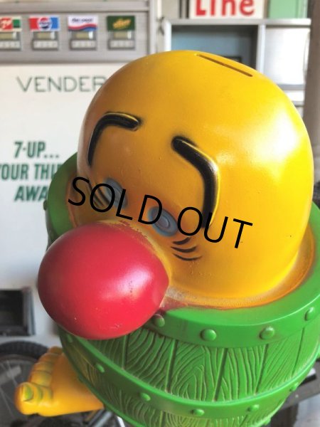 画像7: 70s Vintage Peek A Boo Barrel Coin Bank (B497)  (7)