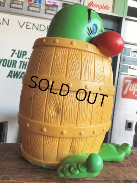 画像4: 70s Vintage Peek A Boo Barrel Coin Bank (B496)  (4)