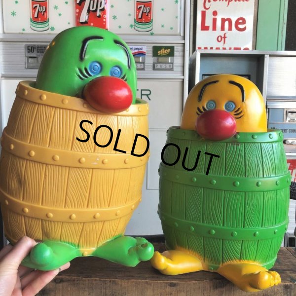 画像9: 70s Vintage Peek A Boo Barrel Coin Bank (B496)  (9)