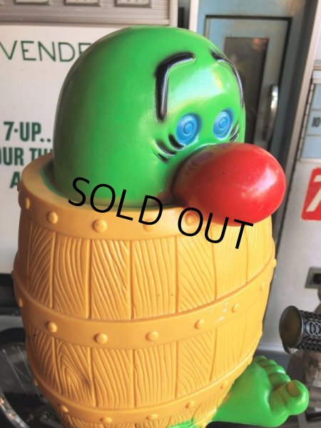 画像6: 70s Vintage Peek A Boo Barrel Coin Bank (B496)  (6)