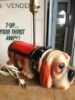 画像7: 70s Carnival Prize Vintage Hound Dog Plastic Lamp (B498) (7)