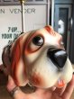 画像3: 70s Carnival Prize Vintage Hound Dog Plastic Lamp (B498) (3)