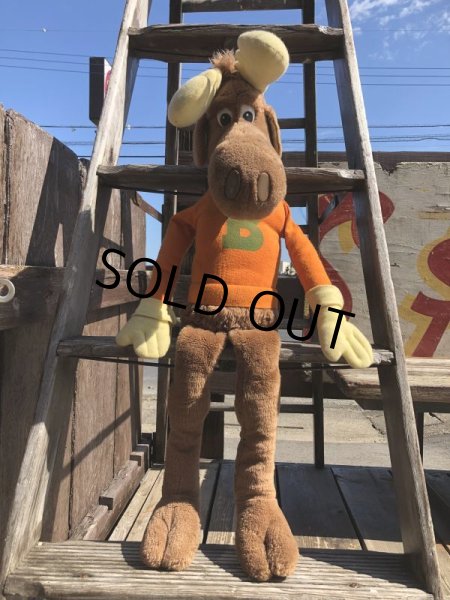 画像1: Vintage Terry Toons Bullwinkle Plush Doll 85cm (B501) (1)