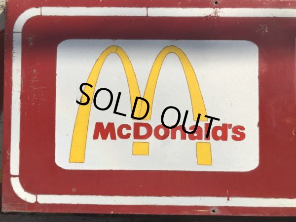 画像10: Vintage McDonald's ENTRANCE Store Display Sign Hard to Find!!! (B503) (10)