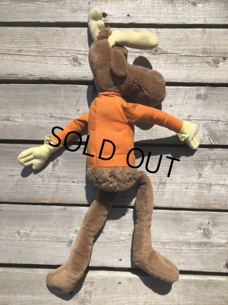 画像6: Vintage Terry Toons Bullwinkle Plush Doll 85cm (B501) (6)