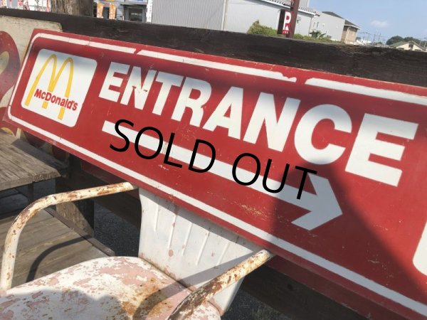 画像8: Vintage McDonald's ENTRANCE Store Display Sign Hard to Find!!! (B503) (8)