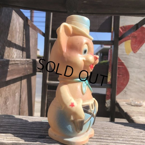 画像4: Vintage Rubber Doll Cowboy Dog (B502) (4)