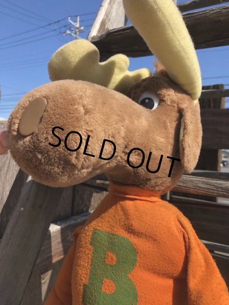 画像4: Vintage Terry Toons Bullwinkle Plush Doll 85cm (B501) (4)