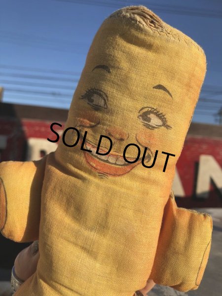 画像11: 30s Antique American Beauty Macaroni Advertising RONI MAC Cloth Doll (B504) (11)